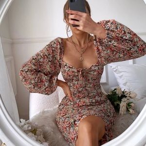 Floral Bodycon Dress